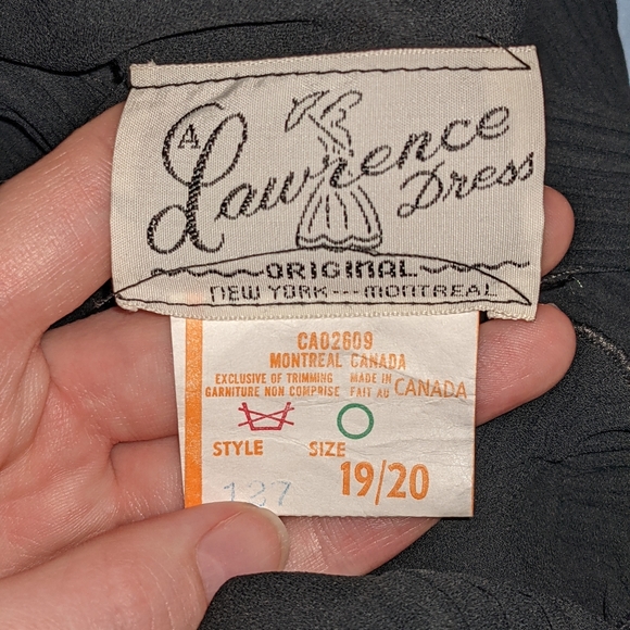 Black Pleated Dress - Picture 4 of 4